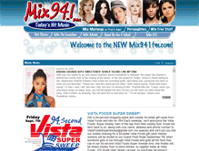 Tablet Screenshot of mix941fm.com